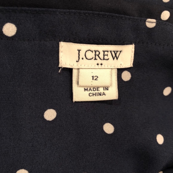 J. CREW | Polka Dot Shoulder Top - Picture 6 of 7